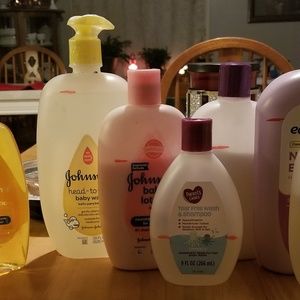 Baby wash and lotion